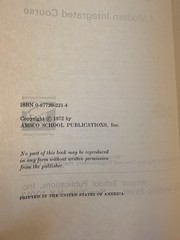 Algebra Two and Trigonometry Dressler Rich Amsco 1972