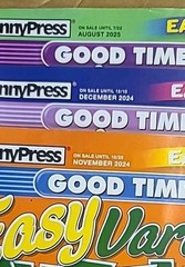 Lot of 7-5 PP GOOD TIME Easy/Fun VARIETY PUZZLES +2 Family Variety Puzzles/Games