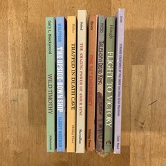 Lot of 8 Weekly Reader Just for Boys Books Vintage 1980s-Hardcovers