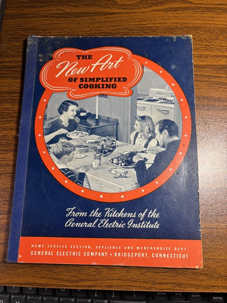 The New Art of Simplified cooking General Electric booklet 84 pages