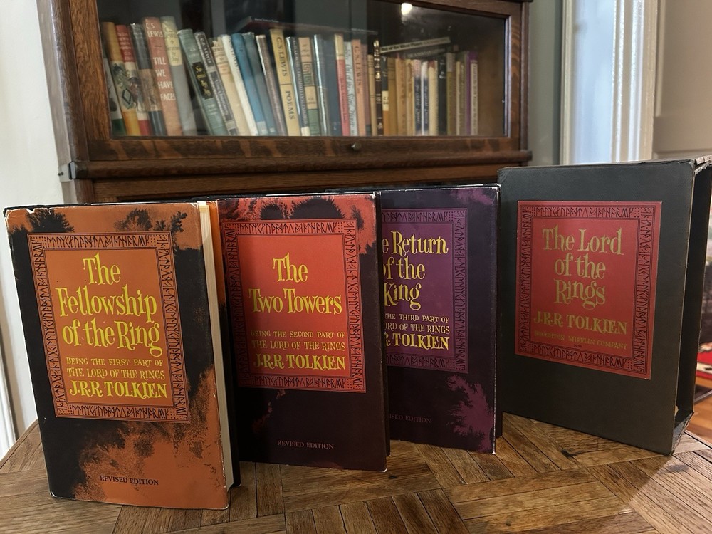 Lord of the Rings Trilogy J.R.R. Tolkien 2nd Edition Box Set 1965 4th Printing