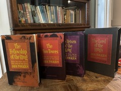 Lord of the Rings Trilogy J.R.R. Tolkien 2nd Edition Box Set 1965 4th Printing