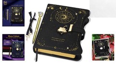 Enchanting Star-Lock Journal with 360 Kraft Pages – Perfect Gift for Her