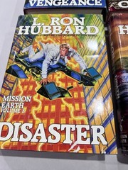 L. Ron Hubbard Hardback Book Voyage Of Vengeance Fortune Of Fear Disaster Death