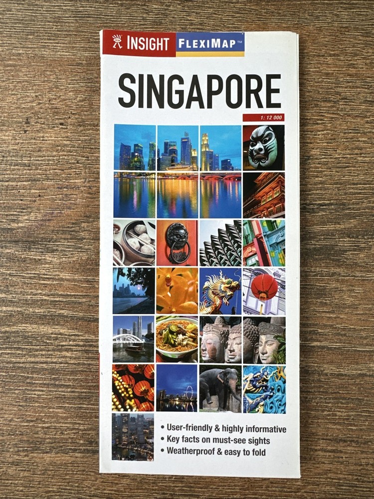 Insight Guides Flexi Map Singapore by Insight Guides (2016, Map, Other)