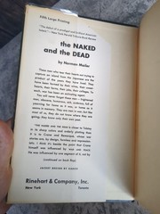 The Naked and the Dead Norman Mailer 1948 Holt Rinehart and Winston 5th Printing
