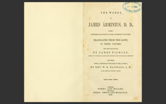 The Works of James Arminius, 1853 Edition, 3 VOLUME E-Book Set on CD-ROM