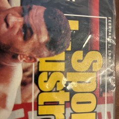 SPORTS ILLUSTRATED 1988 MIKE TYSON KO’S LARRY HOLMES-TOO MUCH!-BOXING-NO LABEL