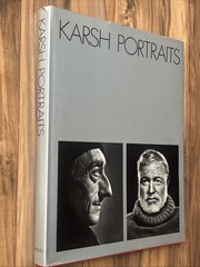 Karsh Portraits 1976 First Edition Photography Portrait Book Hardcover DJ