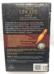 The New Unger’s Bible Dictionary Merrill F. Unger Hardcover Full Color Edition