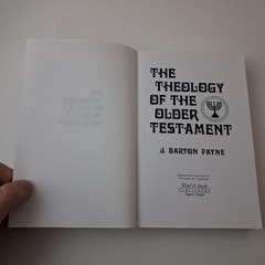 The Theology Of The Older Testament J Barton Payne Bible Wipf & Stock Paperback