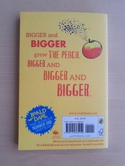 James and the Giant Peach by Roald Dahl English Book 5.0×7.8in