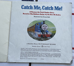 Random House Pictureback Reader Ser.: Catch Me, Catch Me! : A Thomas the Tank…