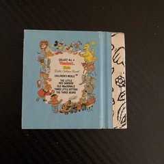 Little Golden Book The Three Bears Miniature 2.75 inches Square Vintage