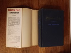 Paradise Falls Vol. 1 &2 By Don Robertson 1968 G.P. Putnam’s Sons HCDJ BCE VG