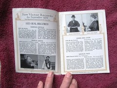 New VICTOR RECORDS Sep 1922 Ignace PADEREWSKI Piano Mengelberg Victrola CATALOG