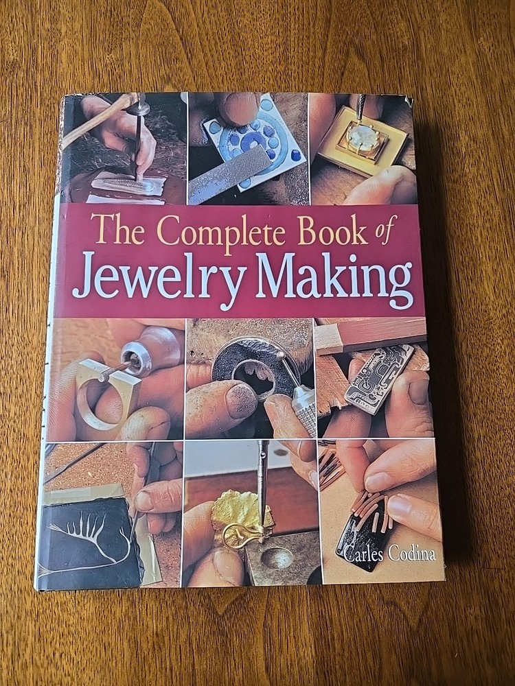 THE COMPLETE BOOK OF JEWELRY MAKING: A FULL-COLOR By Carles Codina 2000 LIKE NEW