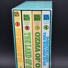 The Magical World of Oz by L. Frank Baum 4 Book Box Set Del Rey Paperback