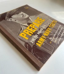 Vintage 1943 Prepare for the official U.S. Army-Navy Tests Book 192 Pages
