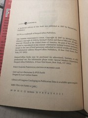 The Yiddish Policemen’s Union : A Novel by Michael Chabon (2008) P. S. Ser.ies