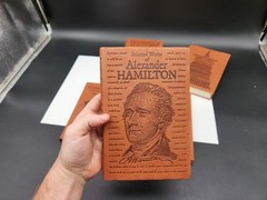 COMMON SENSE, FREDERICK DOUGLASS, FRANKLIN HAMILTON 5 Faux Leather