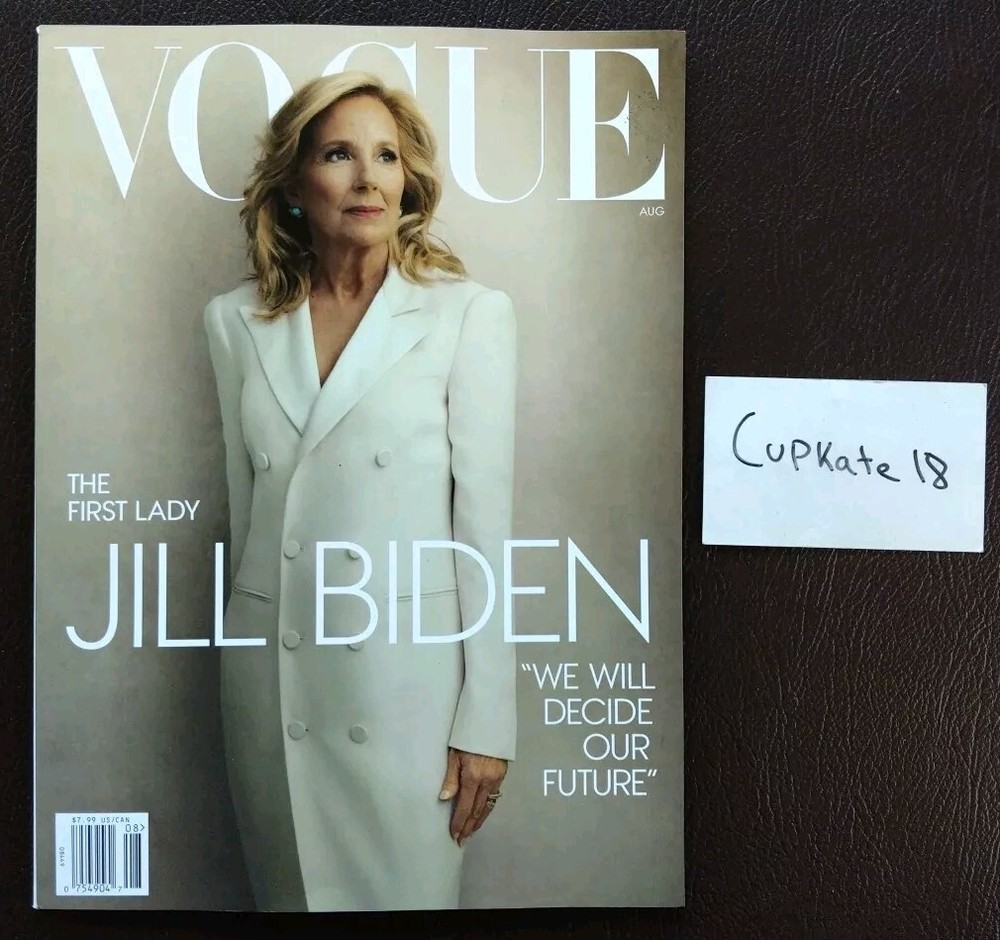 VOGUE MAGAZINE August 2024 JILL BIDEN Cover USA Olympic Sha’Carri Richardson NEW
