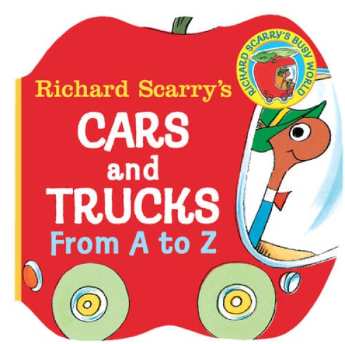 Richard Scarry’s Cars and Trucks from A to Z (A Chunky Book(R)) – GOOD