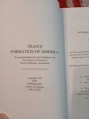 Trance: Formation of America by Cathy O’Brien, plus 3 other books