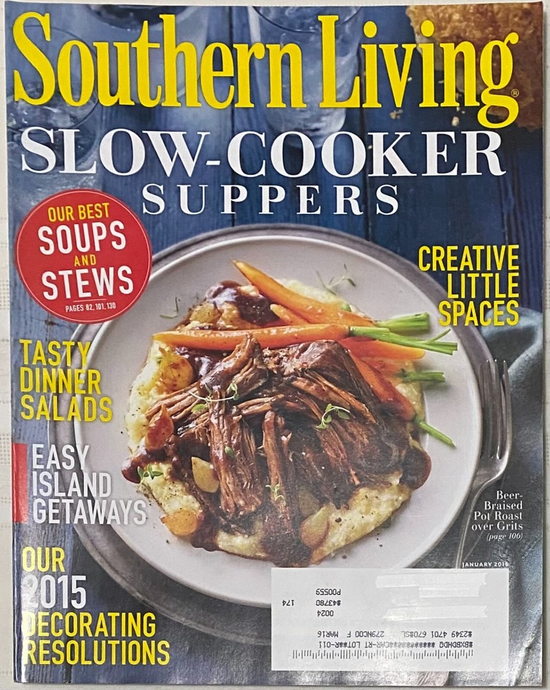 SOUTHERN LIVING MAGAZINE 2015: JANANUARY — SEPTEMBER (YOU CHOOSE)
