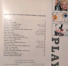 PLAYBOY magazine-OCTOBER 1956 vol.3, no 10. Vintage