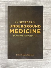 Lot Of 3 Natural Healing Books, Miracles From The Vault, Underground Medicine