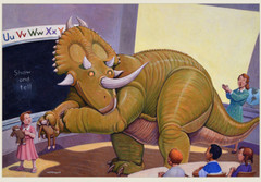 How Do Dinosaurs Go to School? by Jane Yolen & Mark Teague NEW Paperback