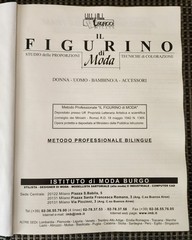 Italian Fashion Book Fernando Burgo IL FIGURINO DI MODA Rare HC 2nd Ed Milan