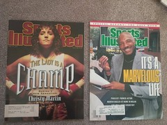 Lot of 25 Vintage BOXING Sports Illustrated Magazines Sugar Ray v Marvin Hagler