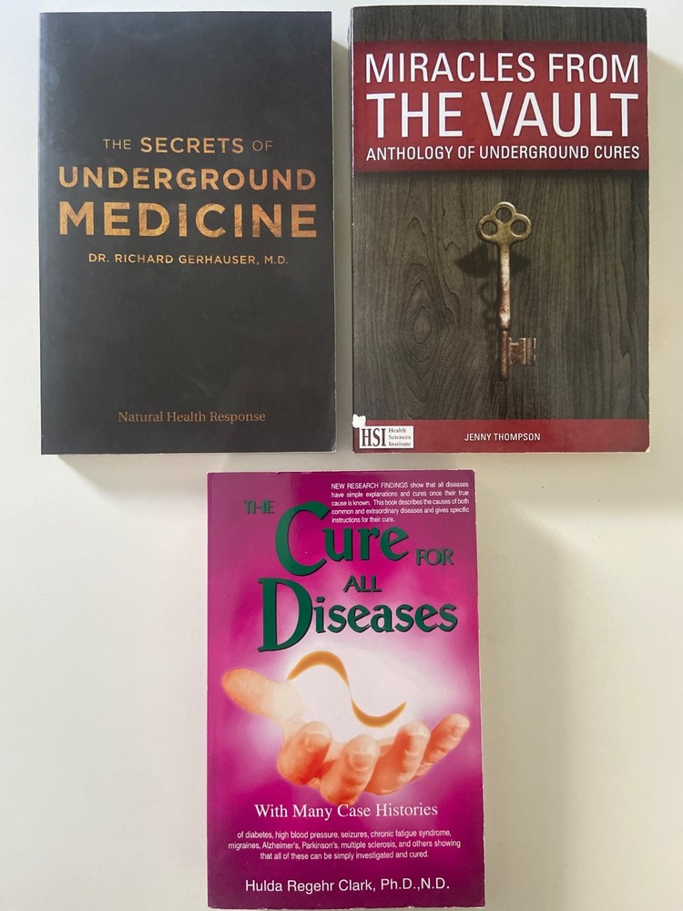 Secrets Underground Medicine + Miracles from The Vault + Cure For All Diseases