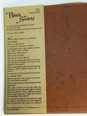 ✨ Black Society 1976 1st Printing Gerri Major Johnson Pub HCDJ 📖