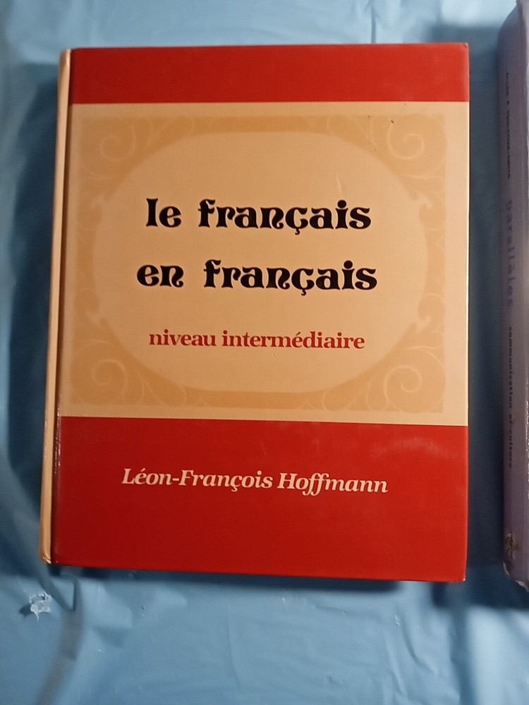 2 Books! LE FRANCAIS EN FRANCAIS and Paralleles Communication et Culture Allen