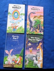 VTG Lot of 5 Weekly Reader “A Just Ask Book” Series 1980s Gravity Rainbow Dino+
