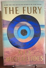 SIGNED ~ THE FURY by Alex Michaelides (2024, Hardcover) 1st/1st