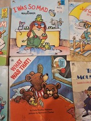 1980s Kids Book Lot Berenstain Bears Transformers Wuzzles Pound Puppies Snoopy