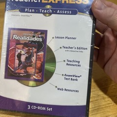 Teacher Express 3 CD-ROM Set REALIDADES 1 By Prentice Hall Brand New Sealed