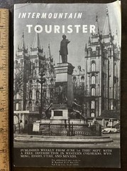 Salt Lake City & Vicinity Intermountain Tourister 1965 Travel Brochure 24pages