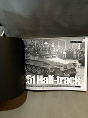 SCHUTZENPANZERWAGEN SD.KFZ 251 German Army Armored Half Tracks HC BOOK 168 Pages