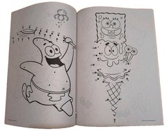 🆕 SpongeBob SquarePants Dot-to-Dot Coloring & Activity Book Tear & Share Pages