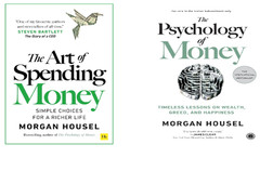 The Art of Spending Money & Psychology of Money by Morgan Housel Free ship