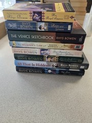 Rhys Bowen Lot Of 8 Books HC & PB Mystery