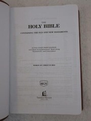 THE HOLY BIBLE NKJV Super Giant Print Edition 2013 Thomas Nelson Faux Leather