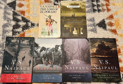 Lot of 6 V.S. Naipaul Paperbacks Bend River Beyond Belief Enigma Arrival
