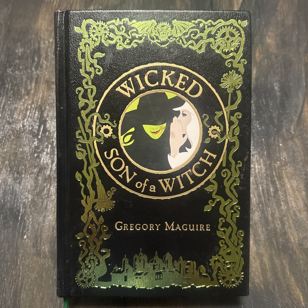 Wicked & Son of A Witch Bonded Leather Ed Gregory Maguire Wizard oz Fast Shippin