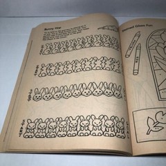 Vintage 1986 Golden Color / Activity Book So Much Fun Easter Coloring Book
